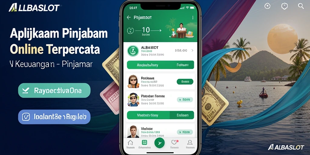 Antarmuka aplikasi ALBASLOT yang sederhana dan mudah digunakan.