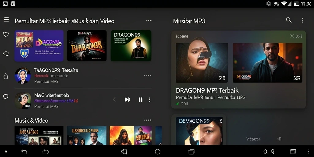Tampilan antarmuka DRAGON99 yang intuitif dan menarik.