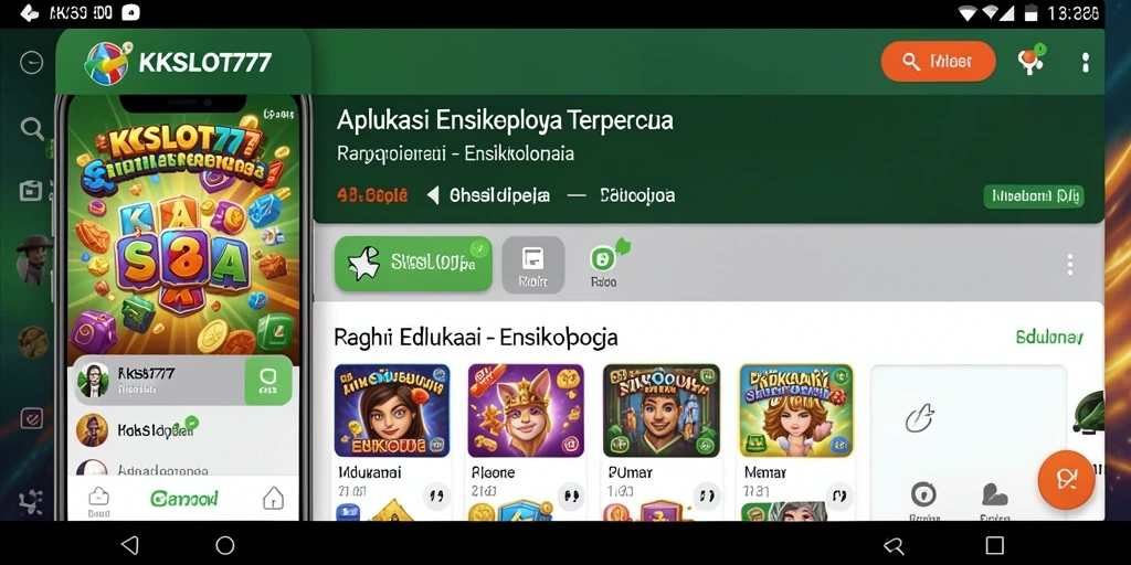 Antarmuka KKSLOT777 yang intuitif dan informatif.