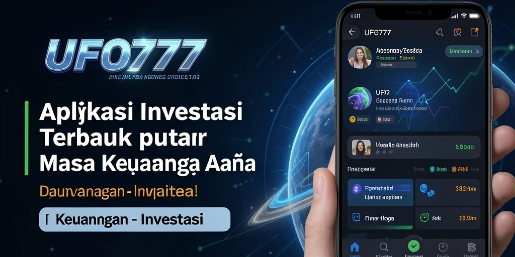 Tampilan antarmuka pengguna UFO777 yang intuitif dan modern.